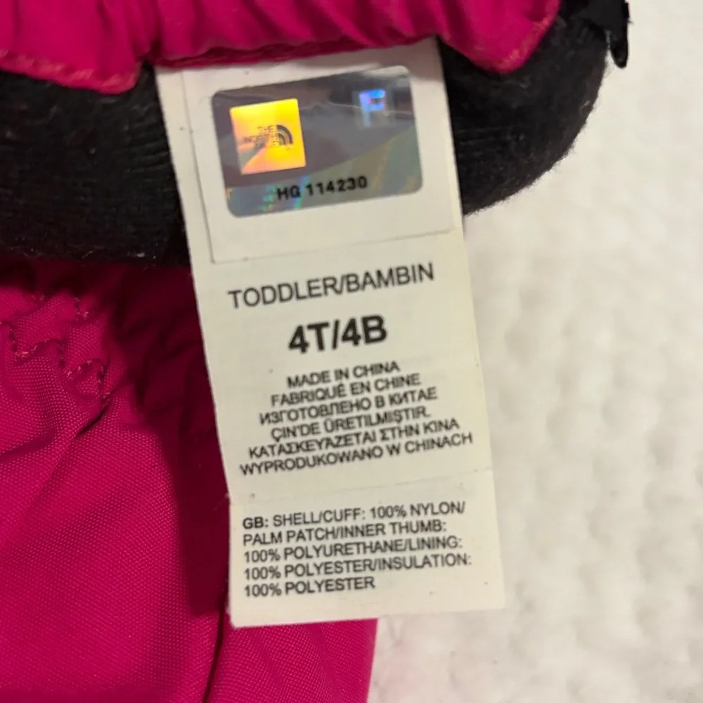 The North Face Kids' Fuchsia Mittens